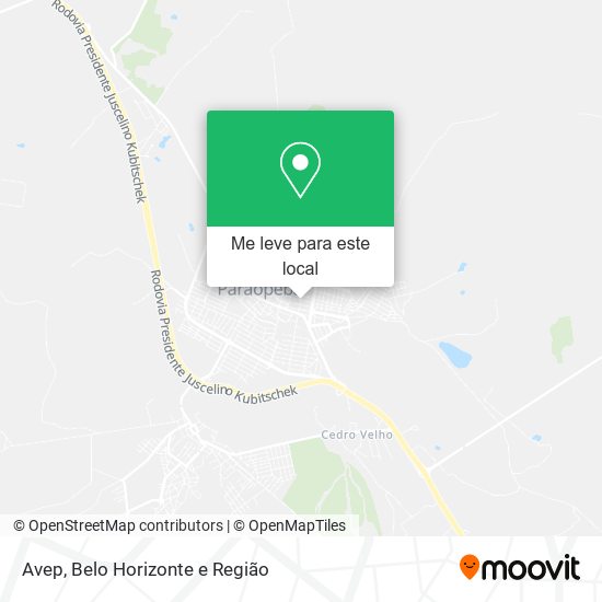 Avep mapa