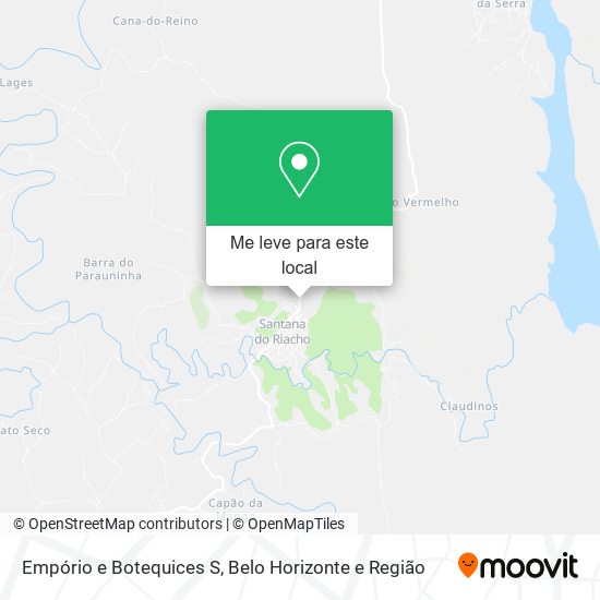 Empório e Botequices S mapa