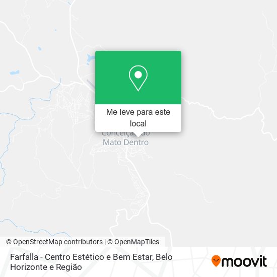 Farfalla - Centro Estético e Bem Estar mapa