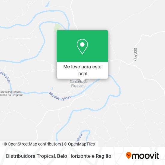 Distribuidora Tropical mapa