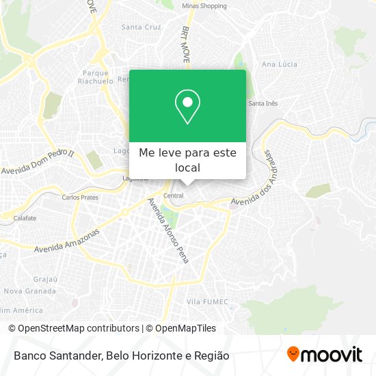 Banco Santander mapa