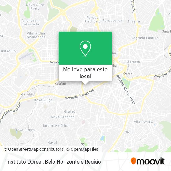 Instituto L'Oréal mapa