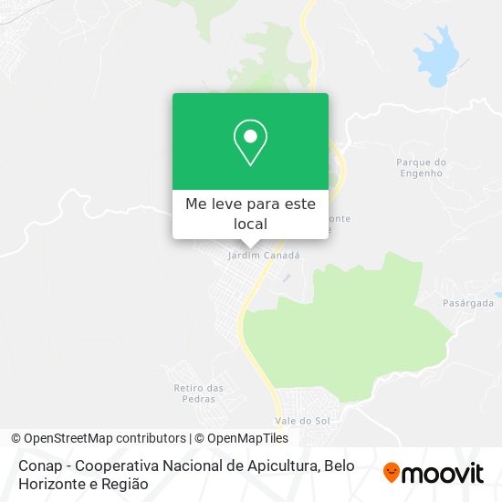 Conap - Cooperativa Nacional de Apicultura mapa