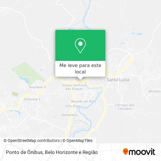 Ponto de Ônibus mapa