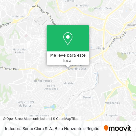 Industria Santa Clara S. A. mapa