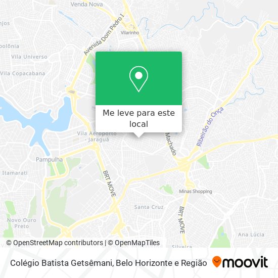 Colégio Batista Getsêmani mapa