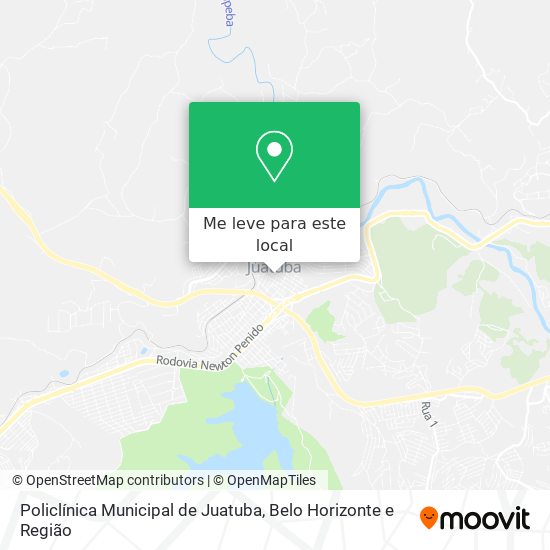 Policlínica Municipal de Juatuba mapa