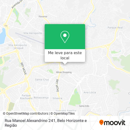 Rua Manoel Alexandrino 241 mapa