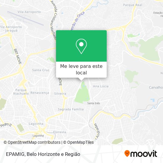 EPAMIG mapa