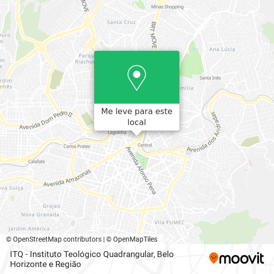 ITQ - Instituto Teológico Quadrangular mapa