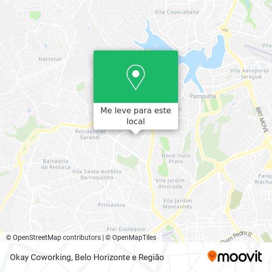 Okay Coworking mapa