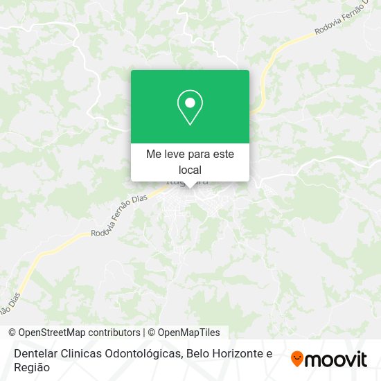 Dentelar Clinicas Odontológicas mapa