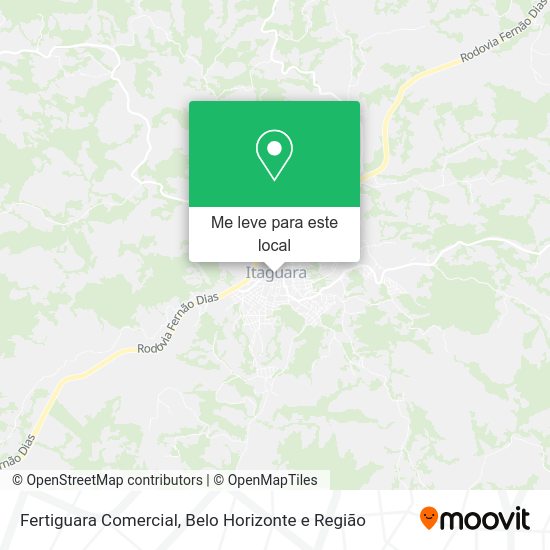 Fertiguara Comercial mapa