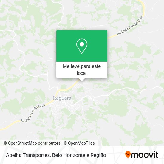 Abelha Transportes mapa