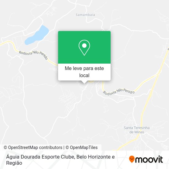 Águia Dourada Esporte Clube mapa