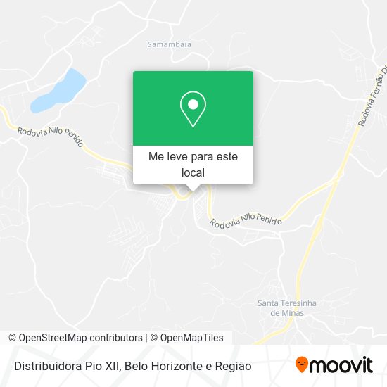 Distribuidora Pio XII mapa