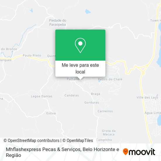 Mhflashexpress Pecas & Serviços mapa