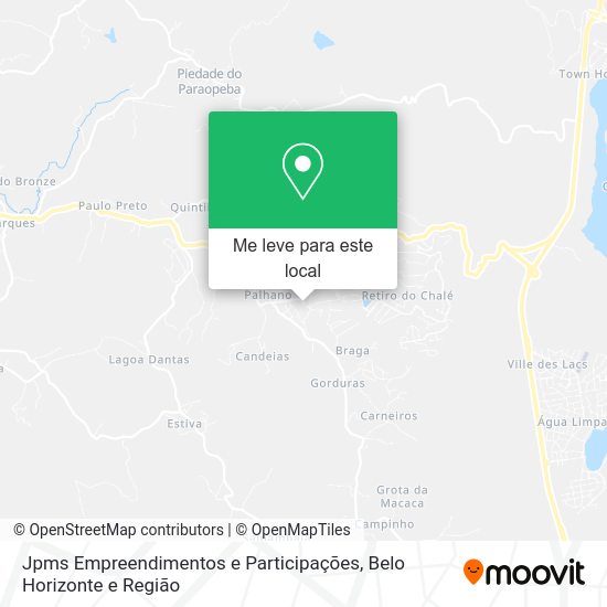 Jpms Empreendimentos e Participações mapa