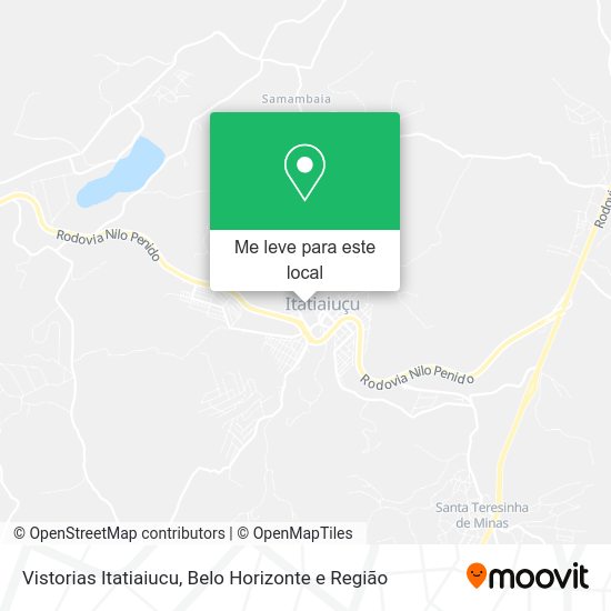 Vistorias Itatiaiucu mapa
