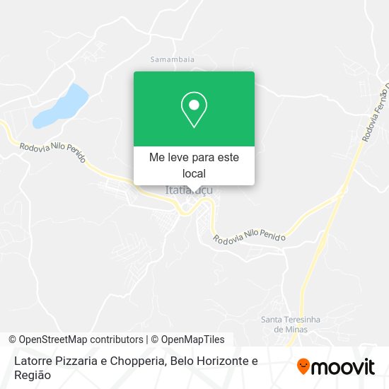 Latorre Pizzaria e Chopperia mapa