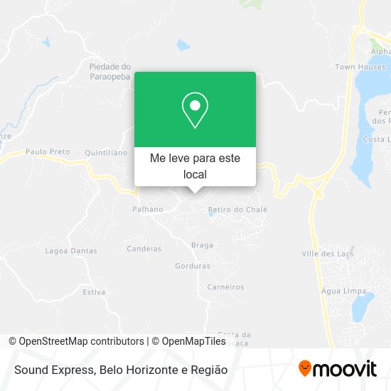 Sound Express mapa