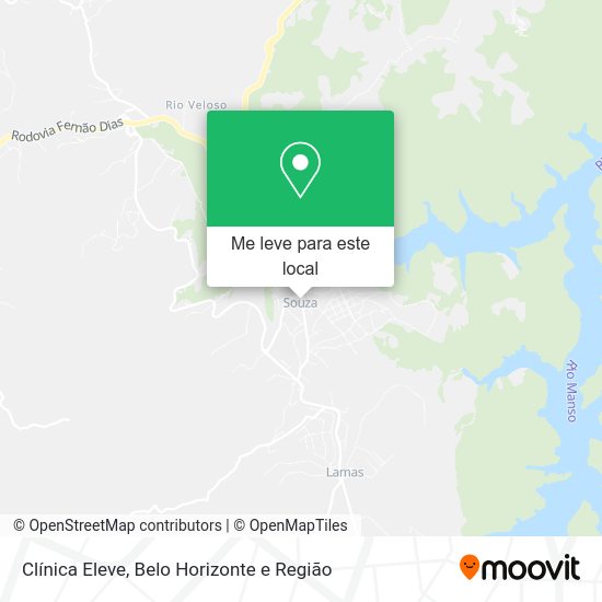 Clínica Eleve mapa