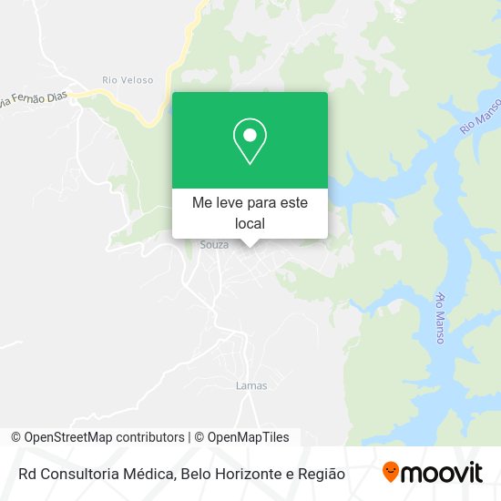 Rd Consultoria Médica mapa