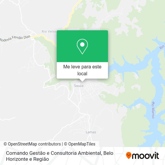 Comando Gestão e Consultoria Ambiental mapa