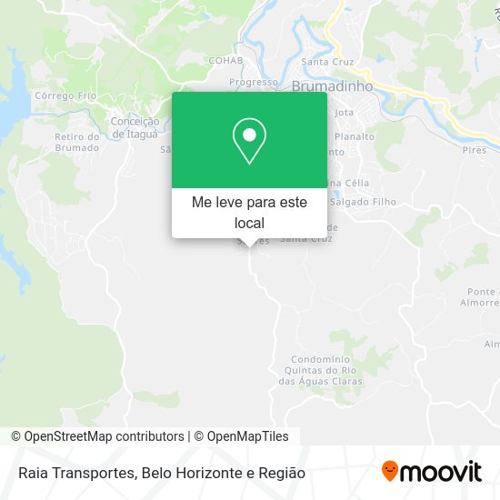 Raia Transportes mapa