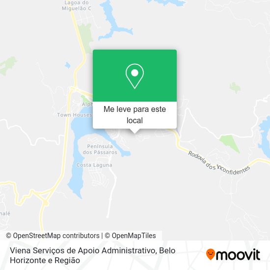 Viena Serviços de Apoio Administrativo mapa