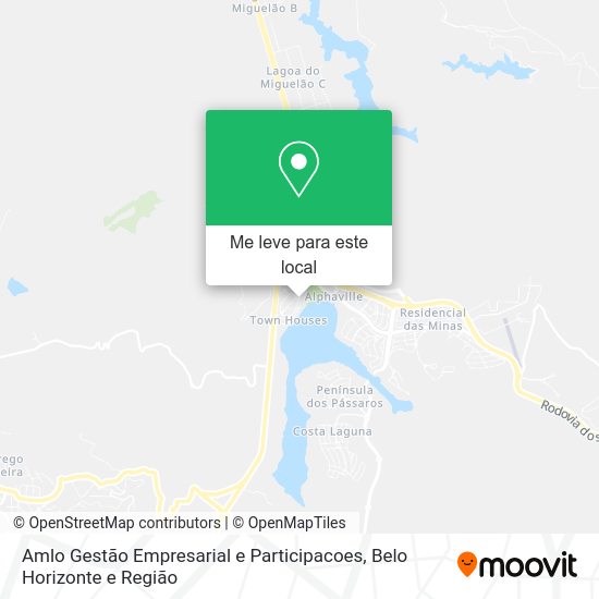 Amlo Gestão Empresarial e Participacoes mapa