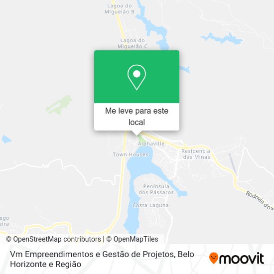 Vm Empreendimentos e Gestão de Projetos mapa