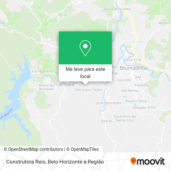 Construtora Reis mapa
