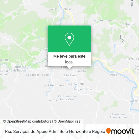 Rsc Serviços de Apoio Adm mapa