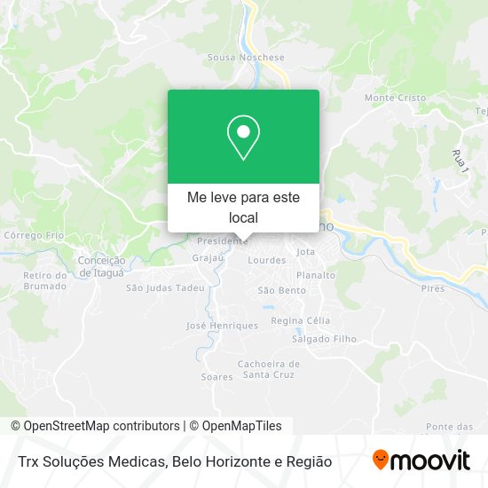 Trx Soluções Medicas mapa