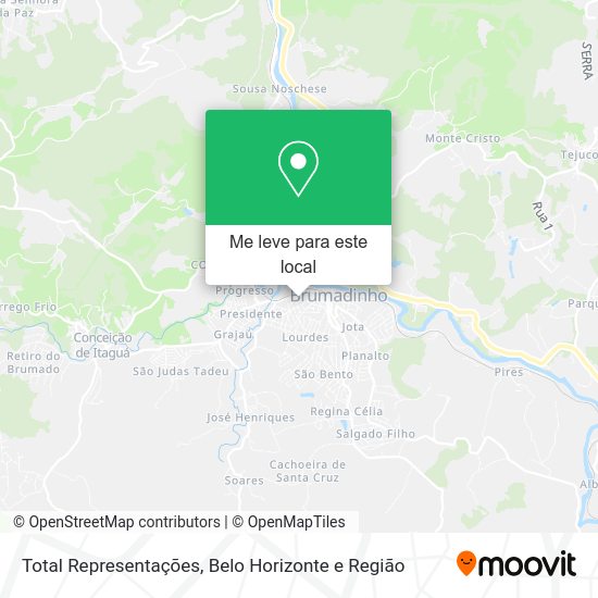 Total Representações mapa