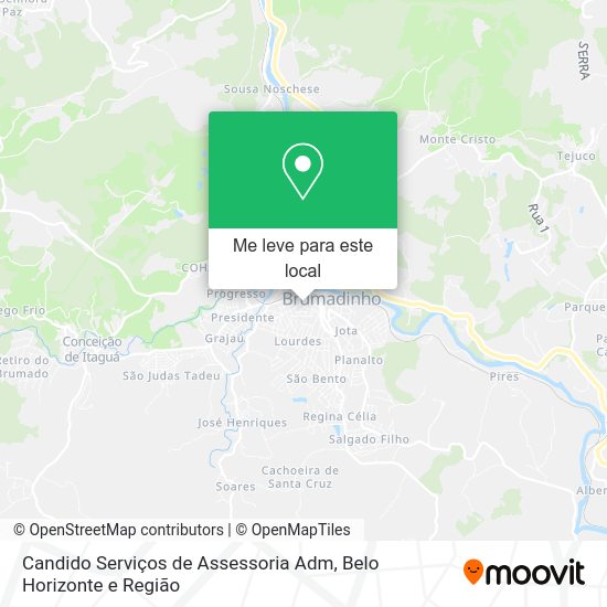 Candido Serviços de Assessoria Adm mapa