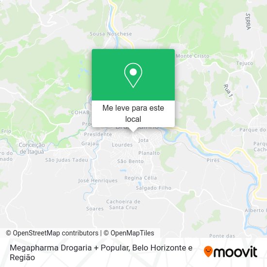 Megapharma Drogaria + Popular mapa