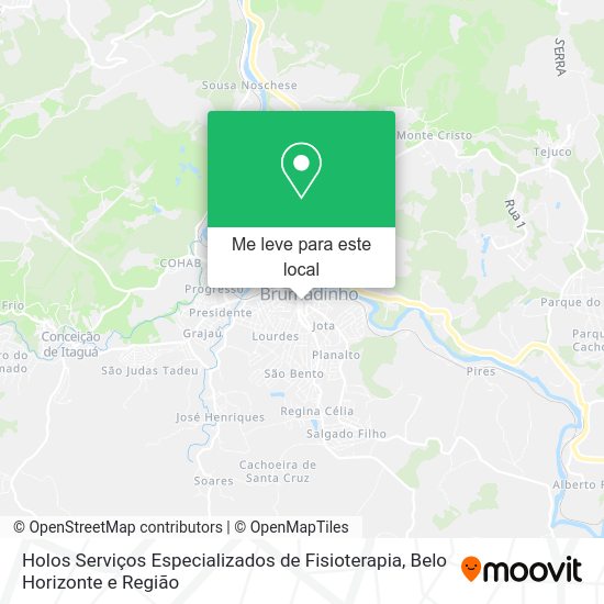 Holos Serviços Especializados de Fisioterapia mapa