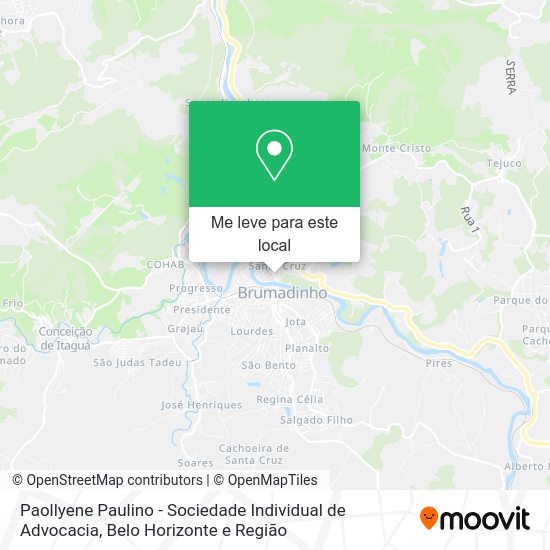 Paollyene Paulino - Sociedade Individual de Advocacia mapa