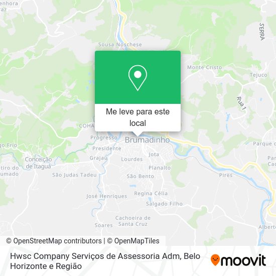 Hwsc Company Serviços de Assessoria Adm mapa