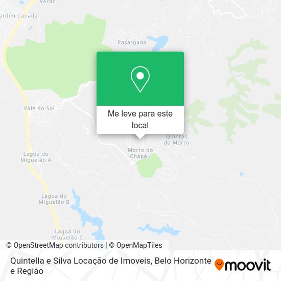 Quintella e Silva Locação de Imoveis mapa