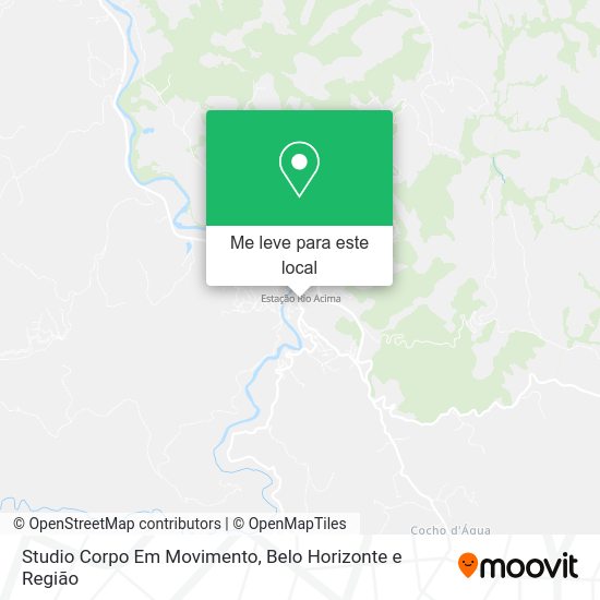 Studio Corpo Em Movimento mapa