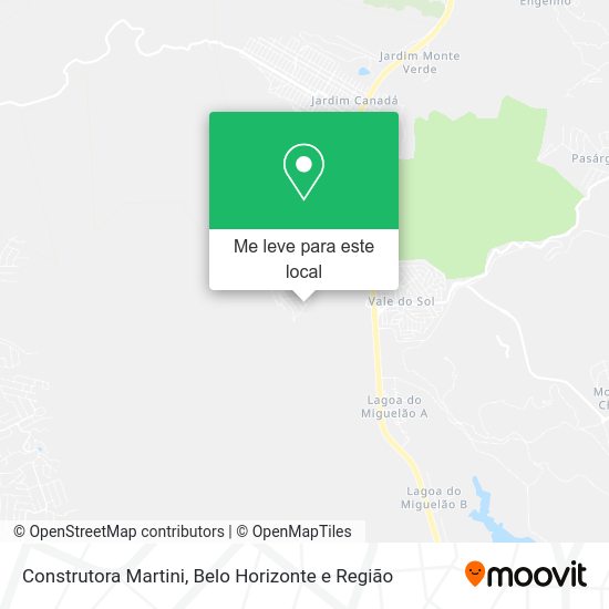 Construtora Martini mapa