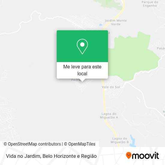 Vida no Jardim mapa