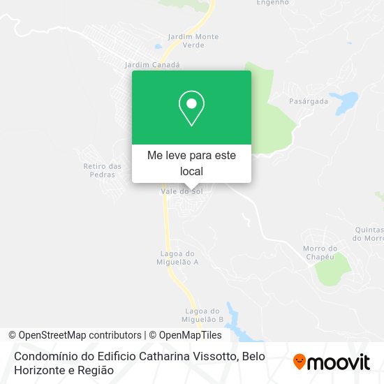 Condomínio do Edificio Catharina Vissotto mapa