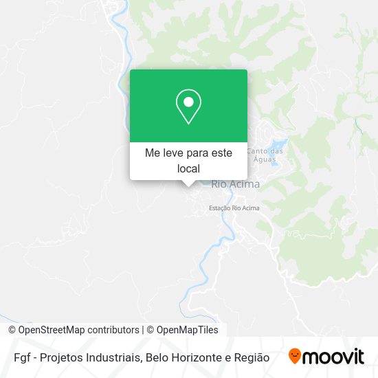 Fgf - Projetos Industriais mapa
