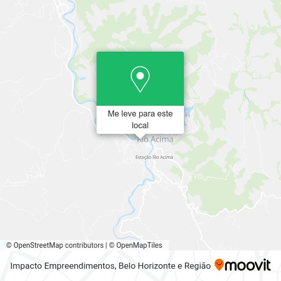 Impacto Empreendimentos mapa