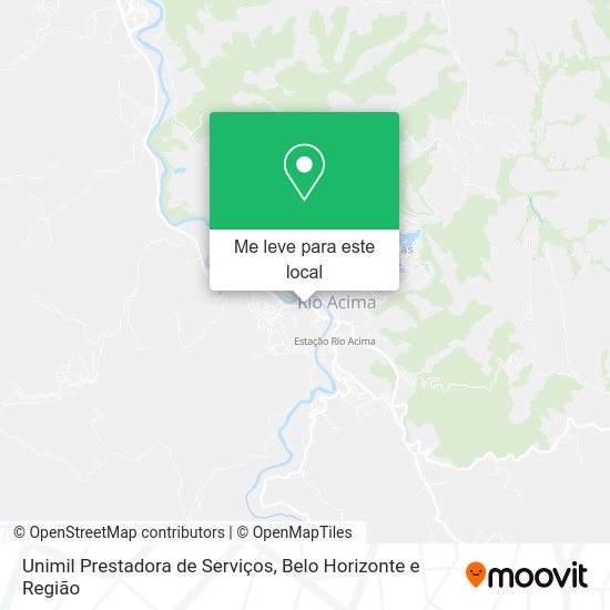 Unimil Prestadora de Serviços mapa