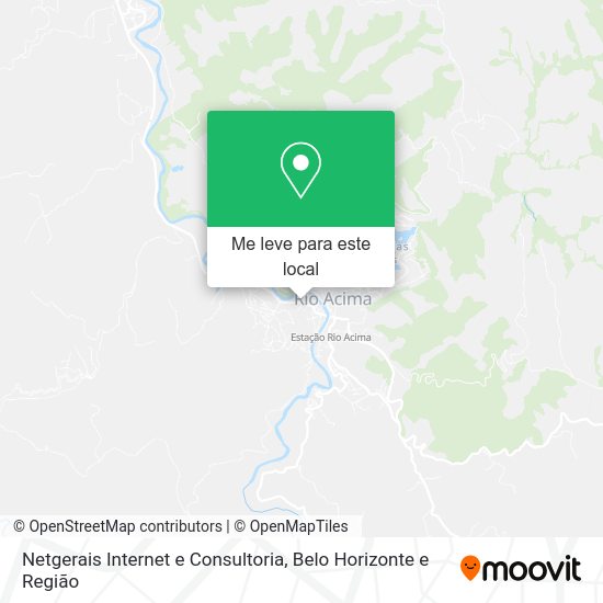 Netgerais Internet e Consultoria mapa